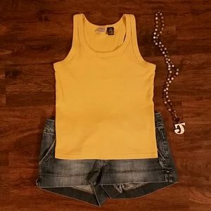 Mustard Yellow Tank Top